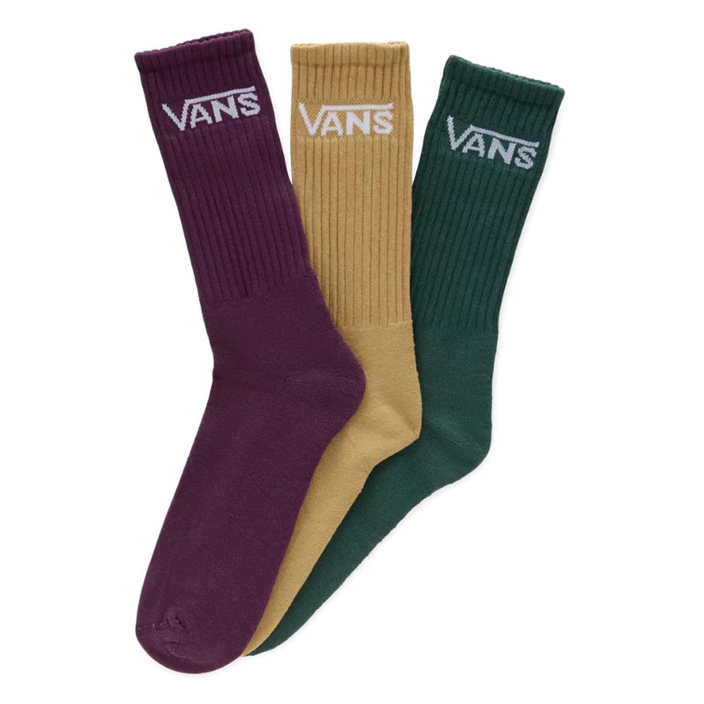 Vans Classic Crew Socks 3-Pack - Antelope