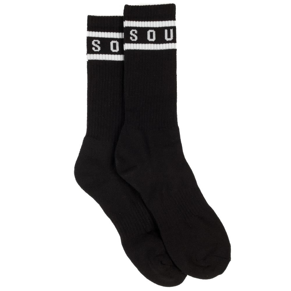 Source Adult Crew Socks - Black