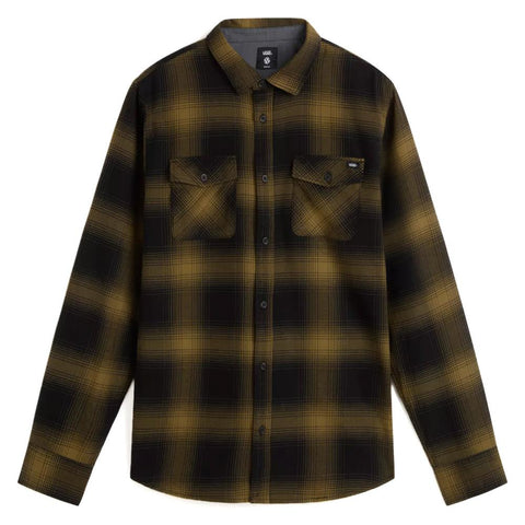 Vans Button Down Shirts Black Vans Vans Mayhill Long Sleeve