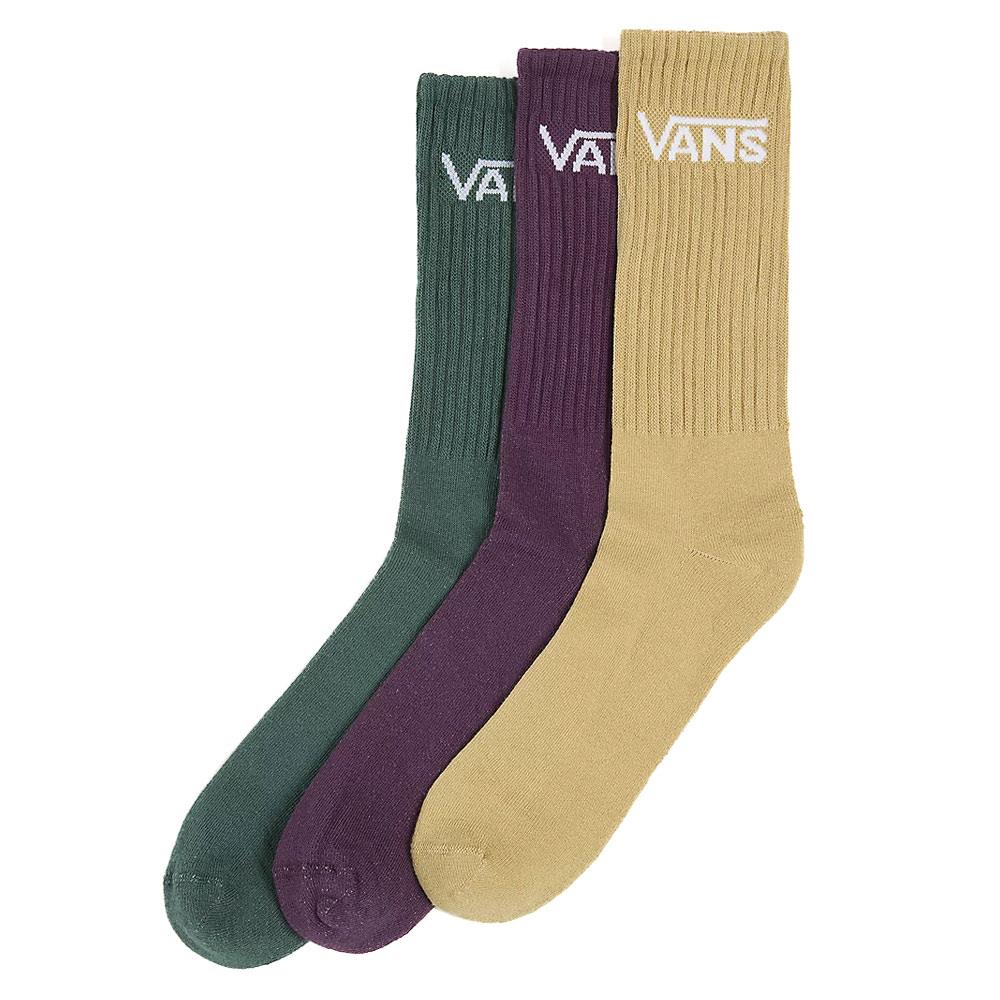 Vans Classic Crew Socks 3-Pack - Antelope