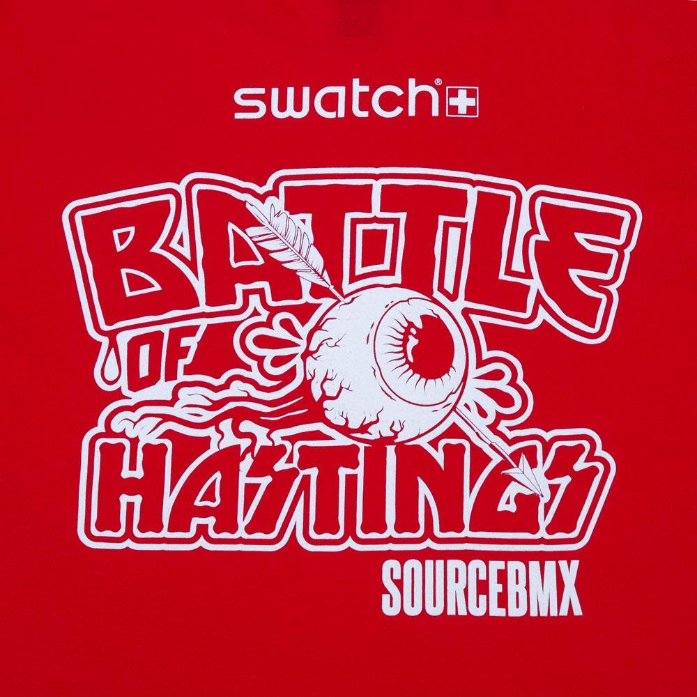 Fonte Battle Of Hastings T -shirt 2023 - rosso