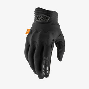 100% Cognito D30 Race Gloves - Black/Charcoal