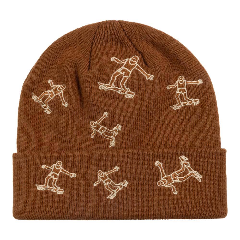 Thrasher Gonz Pattern Beanie - Brown