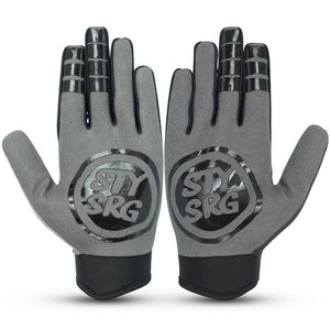 Stay Strong Live Life Gloves - Black/Grey
