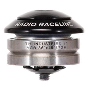 Radio Raceline 1 " Integrado Auriculares - Negro