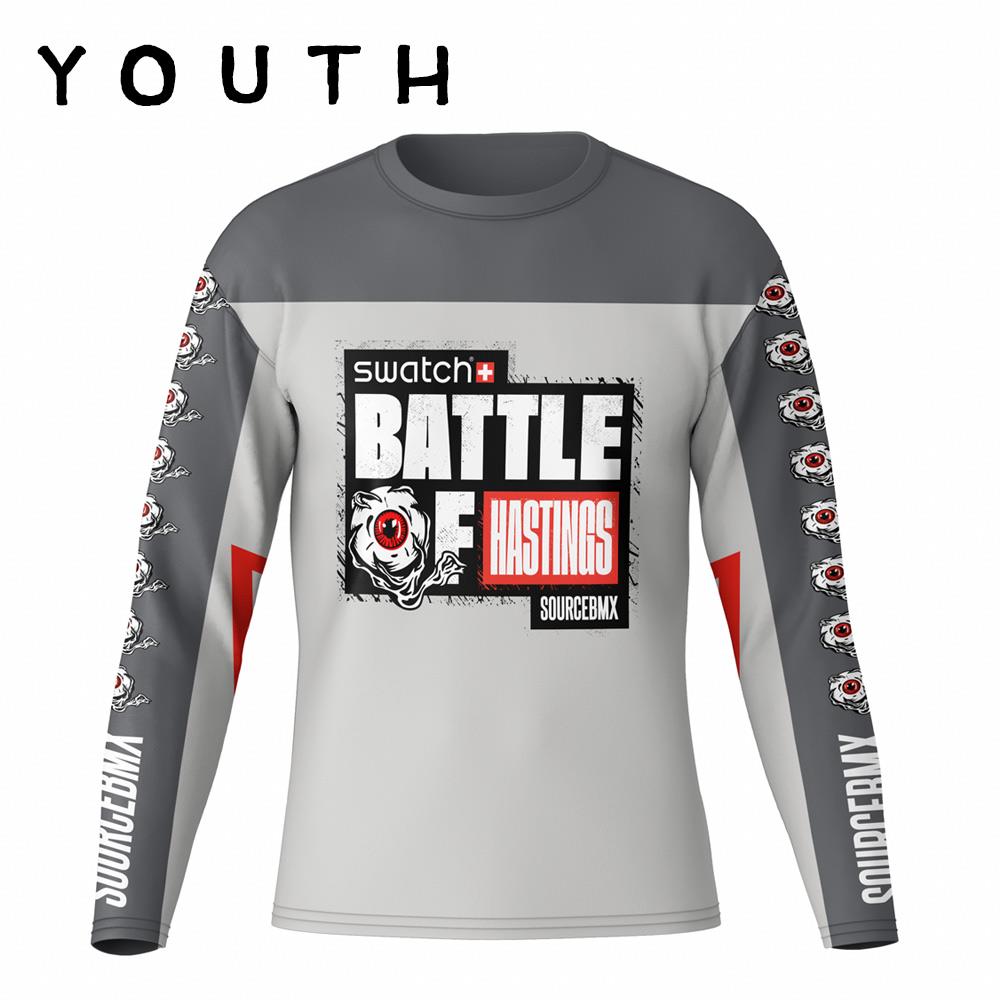 Source BOH 2025 Youth Jersey - Black/White
