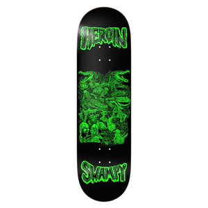 Heroin Skateboard Deck - Allegory of Fear Swampy 9"
