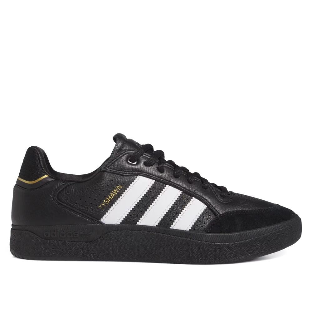 Adidas Tyshawn Low Core Black/Footwear White/Gold Metallic