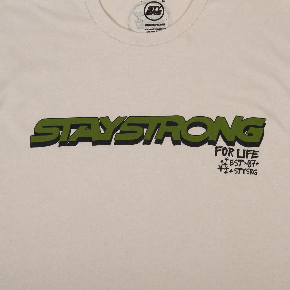 Stay Strong Freestyle Youth T-Shirt - Soft Cream