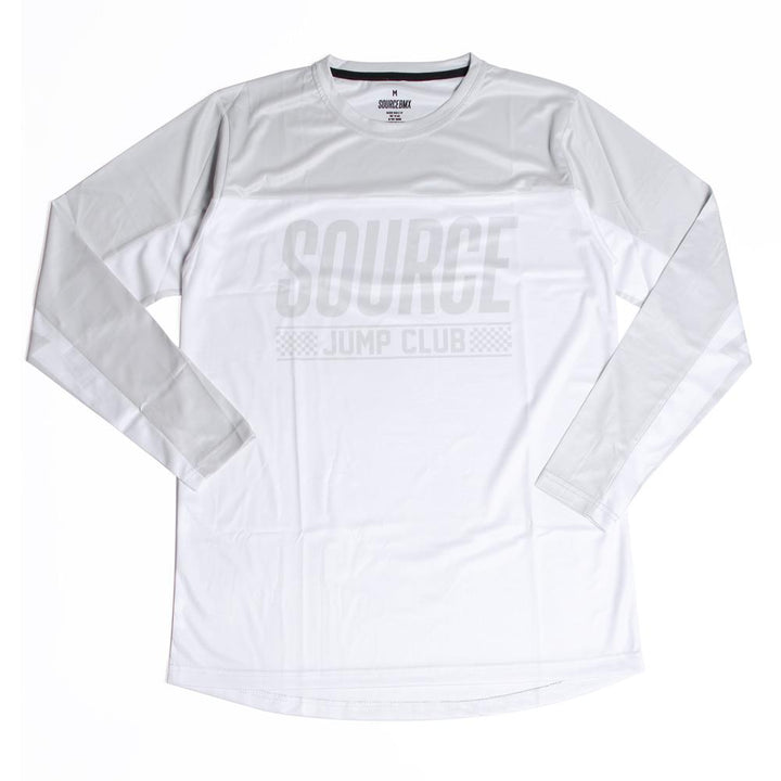 Source BMX x Jump Club Practice Race Jersey - White