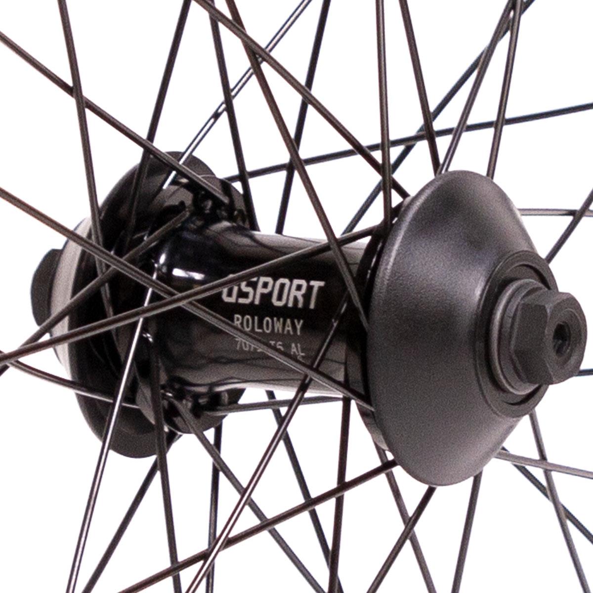 G-Sport Roloway / Cinema 888 Custom Front Wheel - Black