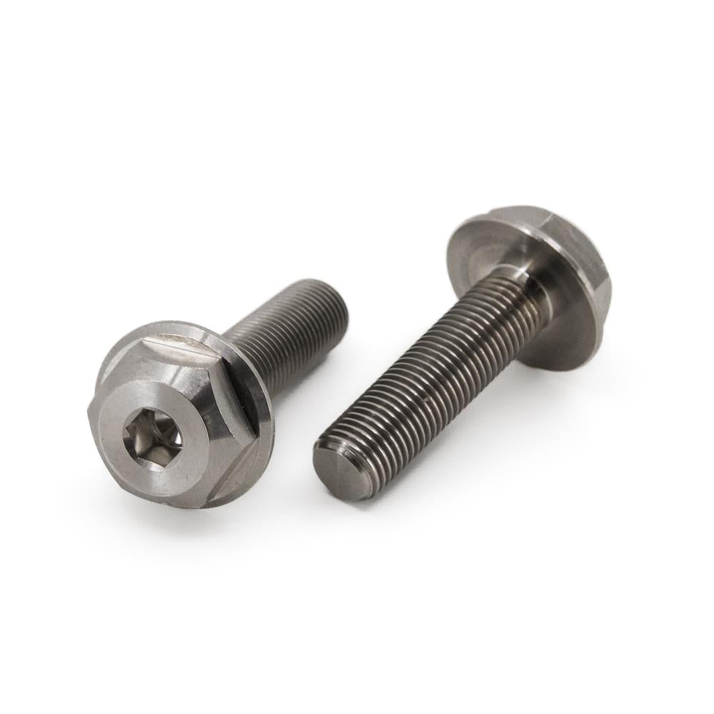 Source Titanium 17mm weibliche Hex -Hub -Bolzen