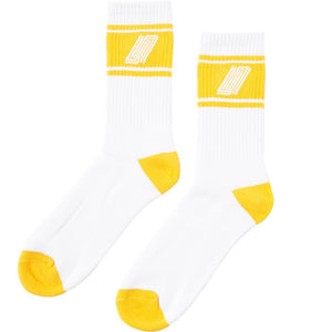 United Reborn Socks - White/Orange