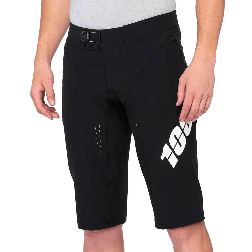 Shorts da gara R -core al 100% - Nero