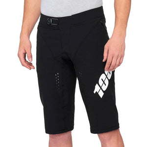 100% R -Core X Race Shorts - Schwarz
