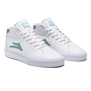 Lakai Flaco 2 Mid - White/Nile Leather