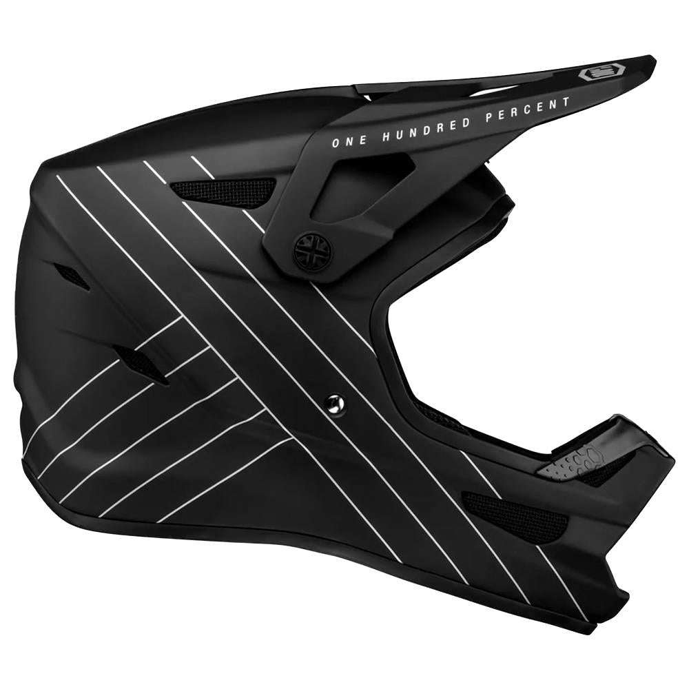 Casco de carrera de estado 100% - Essential Black