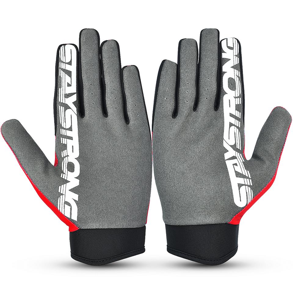 Stay Strong Staple 3 Gloves - Red