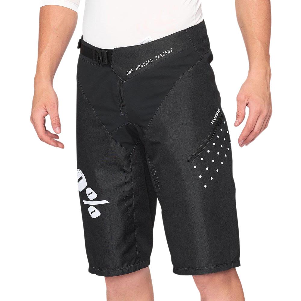 100% R -Core -Rennshorts - Schwarz