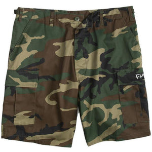 Cult Militärshorts - Woodland Camo