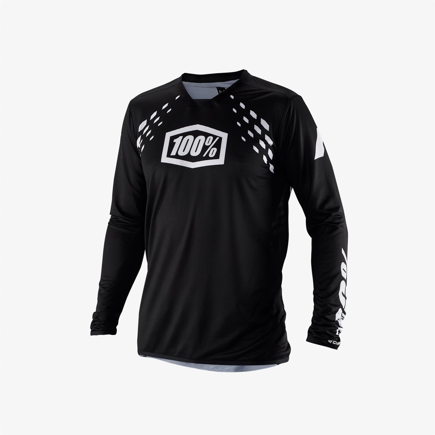 100% r-core x maillot de course - noir / blanc