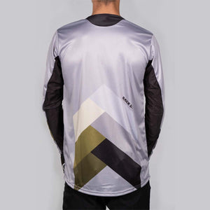 Stay Strong Chevron Race Jersey - Gray