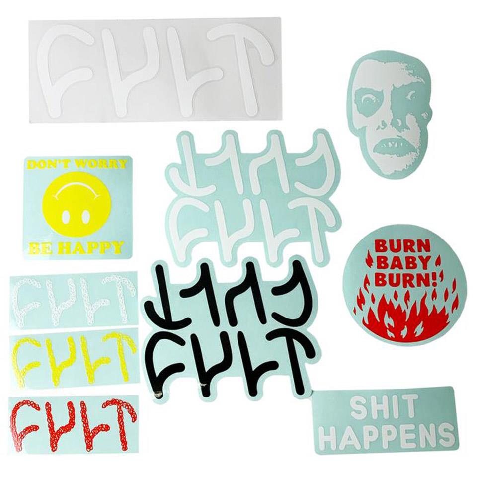Cult 10pc Sticker Pack
