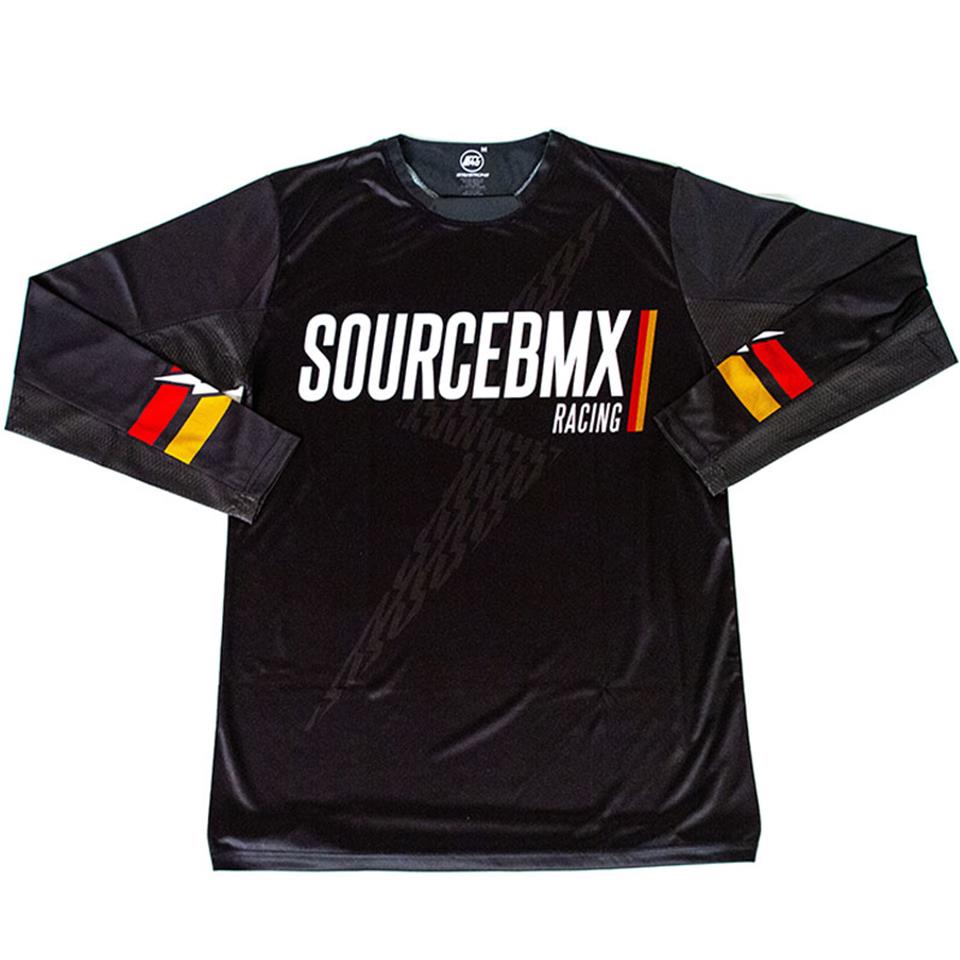 Source Race Youth Trikot - schwarz