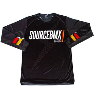 Source Race Youth Trikot - schwarz