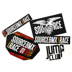 Source BMX Race Sticker Pack