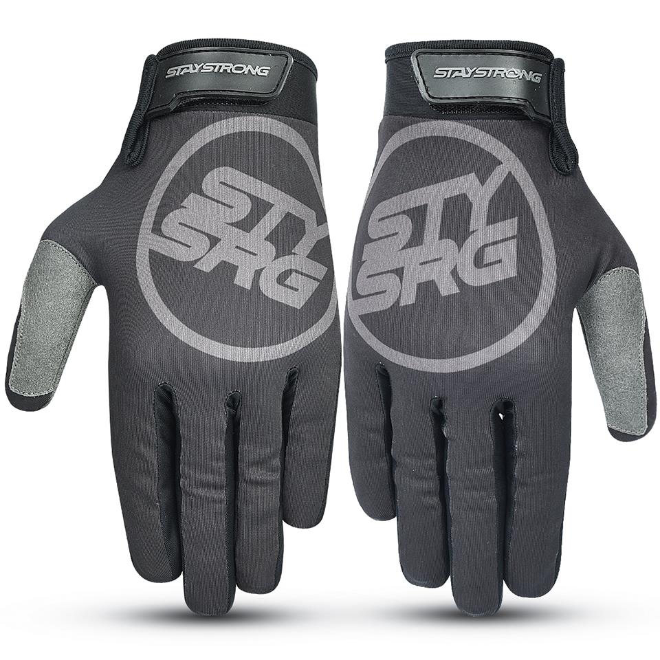 Stay Strong Staple 3 Youth Gloves - Black