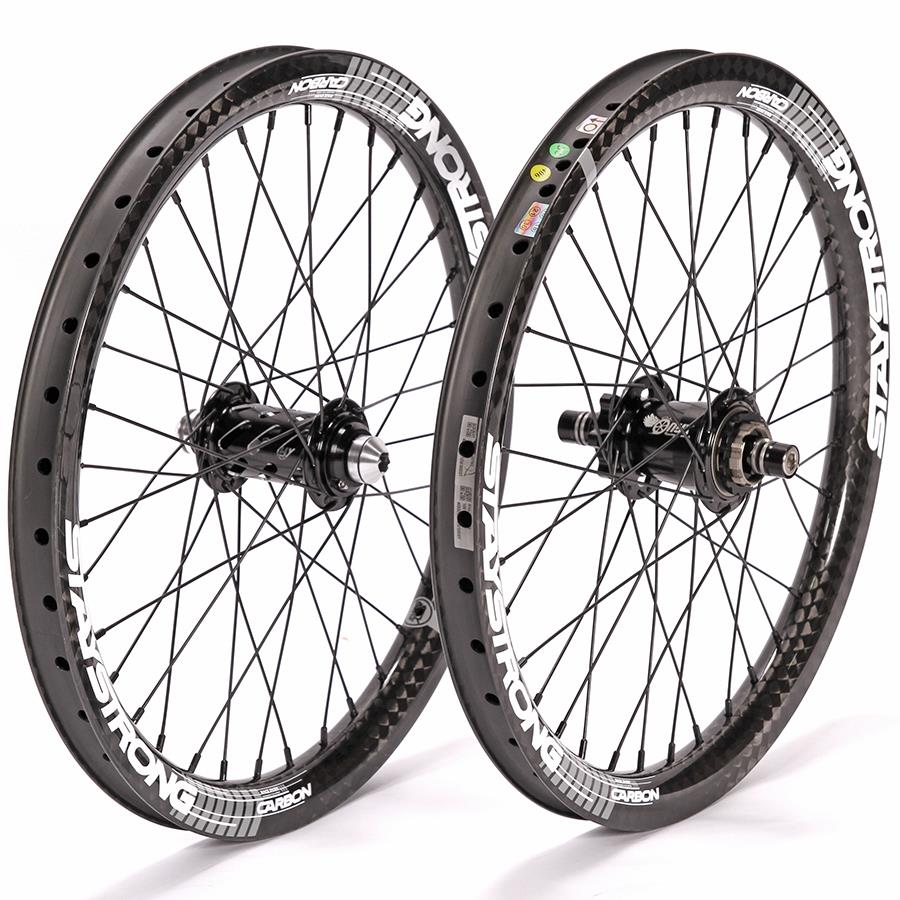 Onyx BMX Ultra Disc ISO HG / Stay Strong Carbon V3 Pro 1.75 Custom Race Wheelset