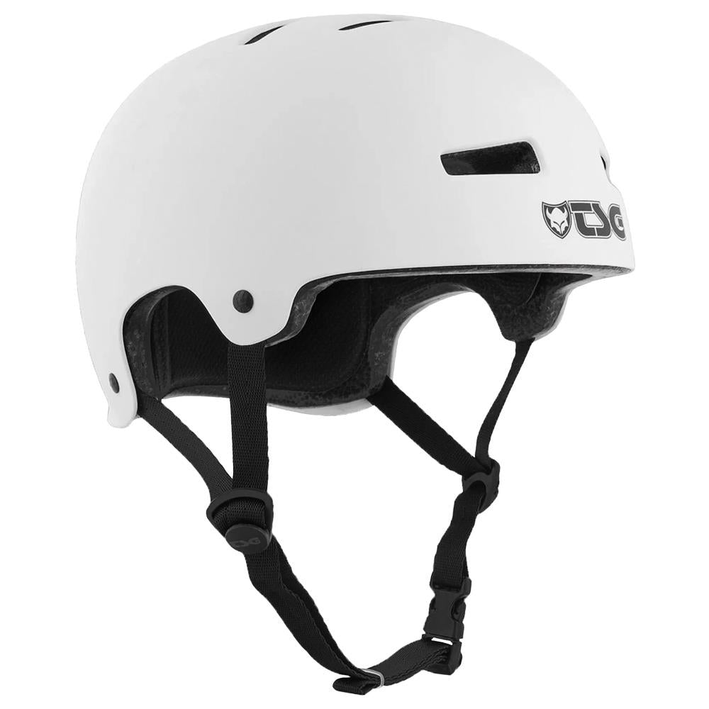 TSG Evolution Solid Colour Helmet - Satin White