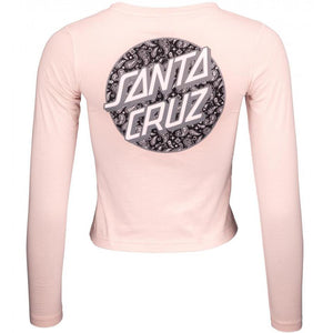 Santa Cruz T-shirt à manches longues crie-paisley cris