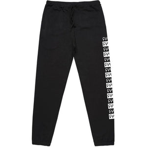 Cult Patrón de pantalones de sudor - Negro