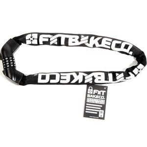 Fit Resettable Chain Lock - Black