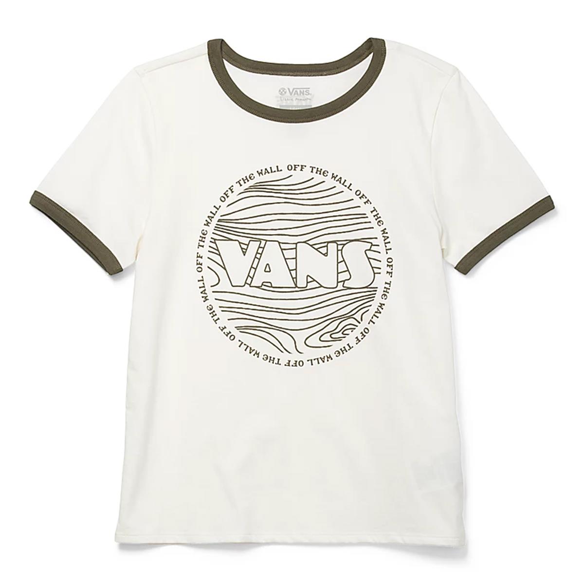 Vans Camiseta Lizzie Armanto Ringer - malvavisco