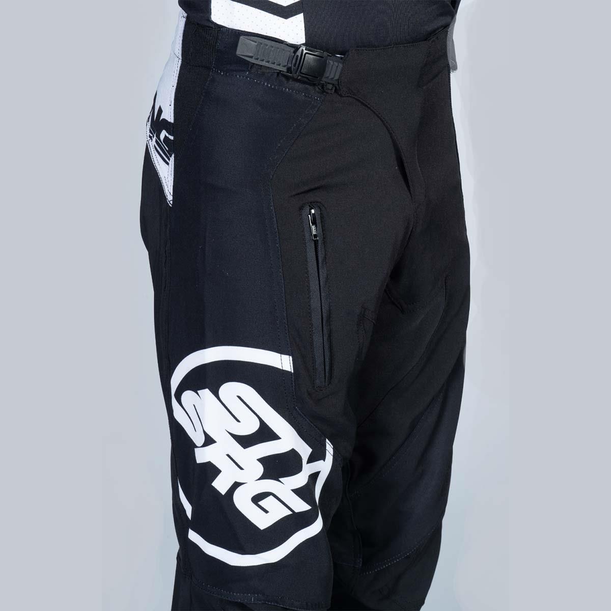 Stay Strong V1 Race Pants - Black/White