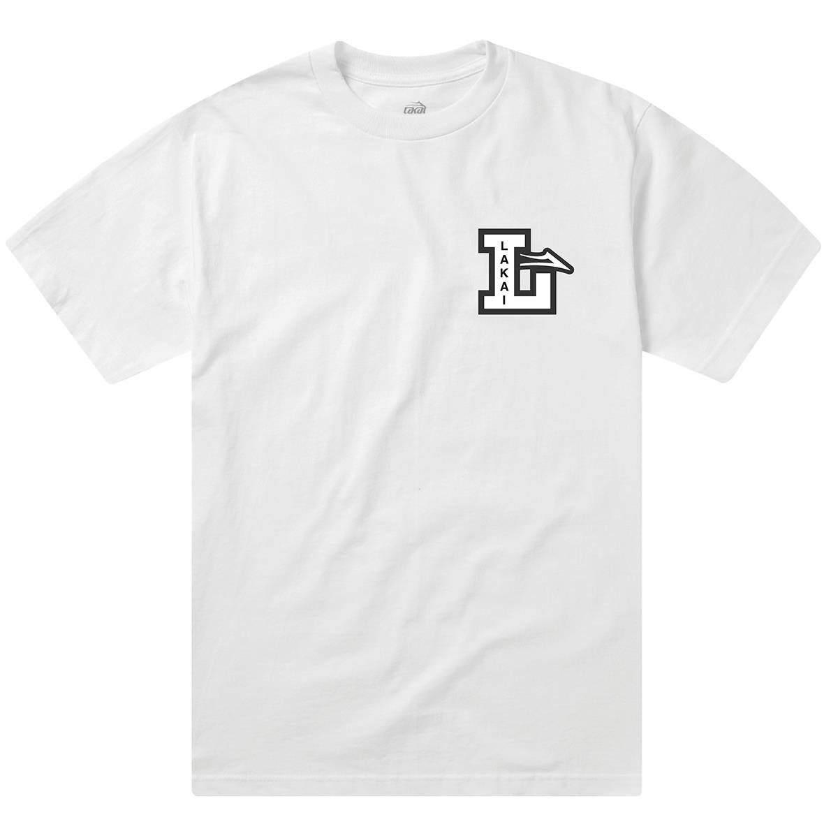 Lakai Letterman T-Shirt - White