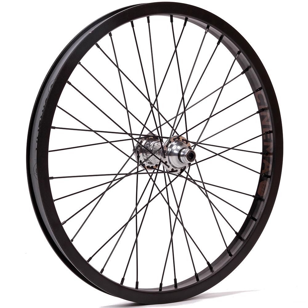 Profile Mini Cinema 777 Front Wheel - Black/Polished