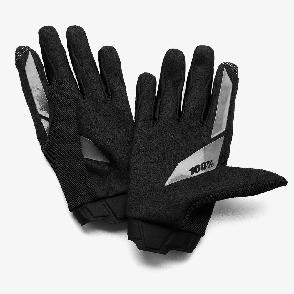 100% Ridecamp Race Gloves - Black