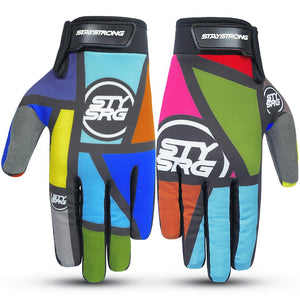 Stay Strong Mondrian Gloves - Multi