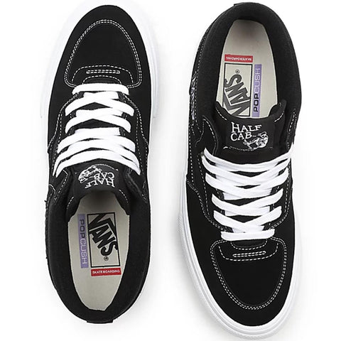 Vans Skate Half Cab Black White Source BMX