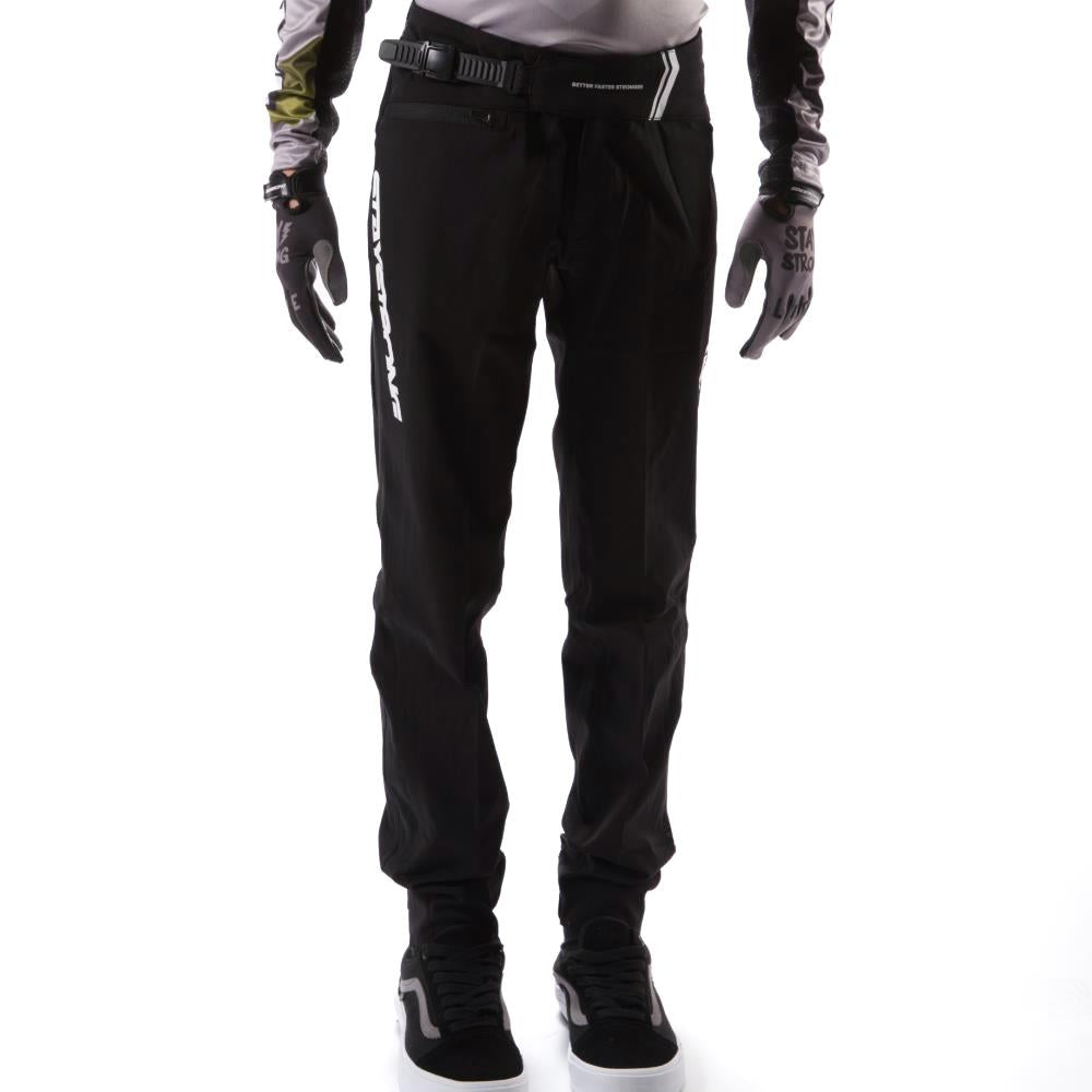 Stay Strong Youth V2 Race Pants - Black/White