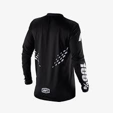 100% R-Core X Race Jersey - Black/White