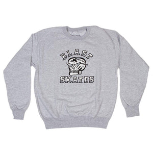 Blast Pau Mascot Crew Sweat - Grey