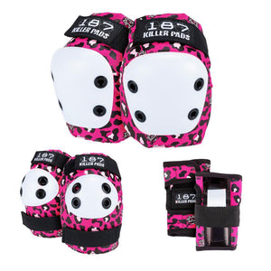 187 Killer Pads Jr. Six Pack Set - Staab Pink