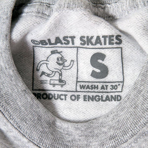 Blast Pau Mascot Crew Sweat - Grey