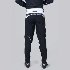 Stay Strong V1 Race Pants - Black/White