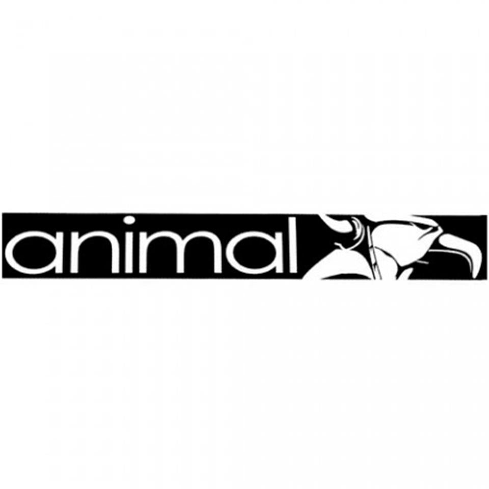 Animal 25in Street Sticker - Black